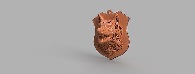 büyüteç voronoi olf dekor duvar ev 3D print model - Mito3D