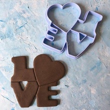 love cookie cutter cookiecutter games toys house kitchen dining cookiestamp cake food cutting nickelodeon kids play decoration disney micky 3d print model - Mito3D