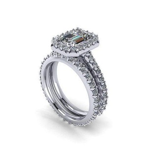 amar esmeralda diamante anel joalheria noivado Casamento jóias argolas feito mão diamantes pulseira joias feitas cafajeste colares Designer design macaco khmer Camboja pingentes 3d print model - Mito3D