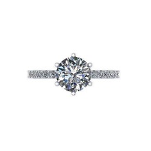 Liebe Engagement Ring Juwel Hochzeit Schmuck Diamant Silber Gold engagem Mode Sterling Anhänger Halskette Schönheit Ohrringe Ringe 3d print model - Mito3D