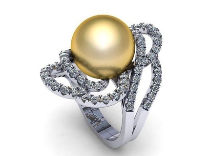 amar pera diamante anel jóia noivado Casamento jóias prata joalheria ouro engagem moda esterlina pingente colar beleza brincos pingentes argolas 3d print model - Mito3D