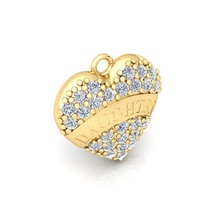 Aşk sarkık takı yüzükler kadın yüzük Solitaire düğün Toplamak değerli toplu elmas nişan yüzüğü Elmas tek taş altın moda 3d print model - Mito3D
