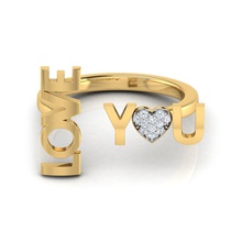 amor anillo joyería joya libra esterlina compromiso Boda diamante platino Moda brillante oro plata belleza zafiro vendimia Diamante imprimible Esmeralda 3d print model - Mito3D