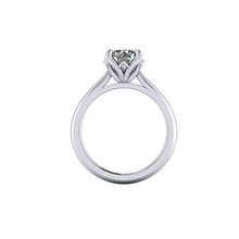 love solitaire diamond ring s12 jewel gem engagement wedding jewellery silver jewelry gold engagem fashion sterling pendant necklace beauty earrings pendants rings 3d print model - Mito3D