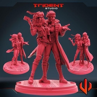 lovers art hero toys miniatures sculptures tabletop games games toys board board games  3d print model - Mito3D