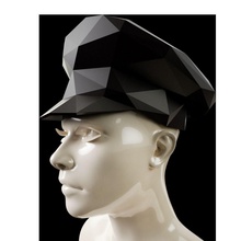 low poly sergeant hat fashion challenge other 3d print model - Mito3D