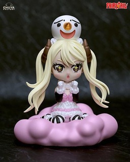 lucy heartfilia statue cute art child marble little figurine character design figurines lucy lucyheartfilia games toys games toys  3d print model - Mito3D