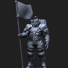 ludens fan art - 3d print deathstranding kojima death stranding kojimaproductions collectible armor robot futuristic statue games toys 3d print model - Mito3D