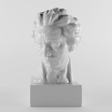 ludwig van beethoven sculpture sculpteur statue buste chef charisme l'histoire historique musicien artiste philosophe figure 3dscan humain homme art sculptures 3d print model - Mito3D
