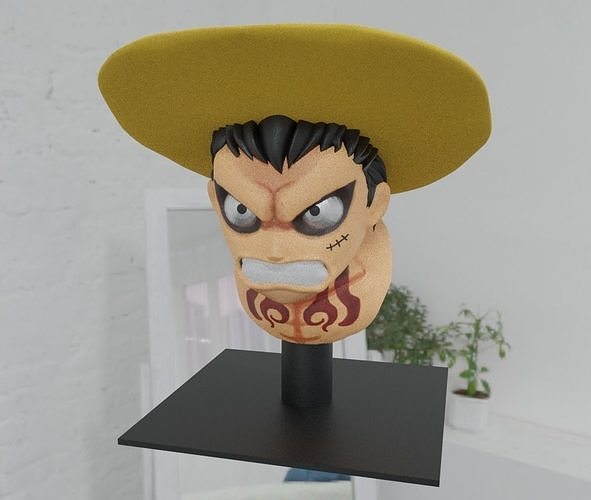 luffy équipement 4 sculpture 3dmodeling 3dprint imprimable rendre figurine collection art décoration conception 3d sculptures 3D print model - Mito3D