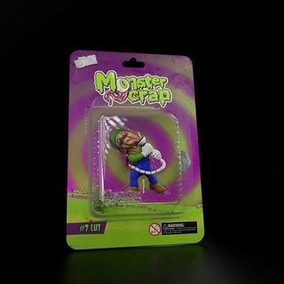 lui - super mingo mario nintendo luigi bowser peaches 1up 3dprint 3dart toys monster crap games 3d print model - Mito3D