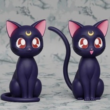 luna marinero estatua juguete anime manga gato decoración figura 3dprint estrellademi neko japón friki juegos juguetes 3d print model - Mito3D