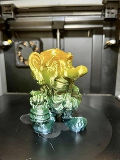 leprechaun grande naso 3dprint magico Magia gnomo carattere arte sculture 3d print model - Mito3D