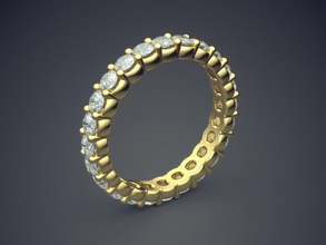 luxuoso golden anel de noivado diamantes jóias jóia anéis casamento diamante brilhantes o cad a moda beleza dedo gem platina printable detalhe luxo ouro 3d print model - Mito3D