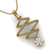 luxo diamante pingente mulheres joalheria moda acessórios ouro mulher Projeto flor pingentes prata imprimível anel esterlina colar engagem roupa 3d print model - Mito3D