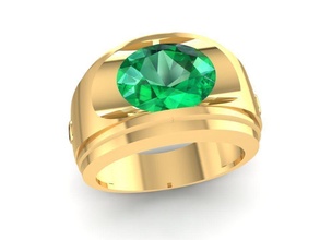 luxury diamond ring 1566 jewelry fashion accessories gold man men woman women unisex design fengshui rings 3d print model - Mito3D