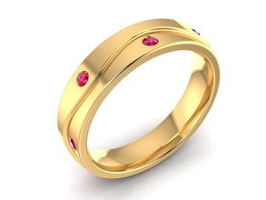 Luxus Diamant Ring 1597 Schmuck Mode Zubehör Gold Männer Frau Frauen unisex Design Feng Shui Ringe 3d print model - Mito3D