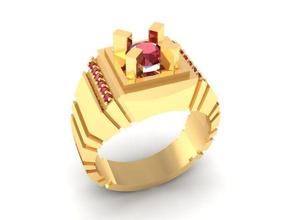lusso diamante squillare uomini 139 gioielleria moda Accessori oro uomo donna donne unisex design anelli 3d print model - Mito3D