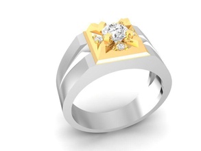 luxury diamond ring men 168 jewelry fashion accessories gold man woman women unisex design rings 3d print model - Mito3D