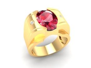 luxury diamond ring men 180 jewelry fashion accessories gold man woman women unisex design rings 3d print model - Mito3D