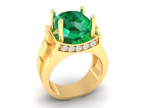 luxo diamante anel homens 343 joalheria moda acessórios ouro homem mulher mulheres unissex Projeto feng shui argolas 3d print model - Mito3D