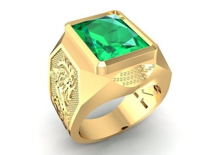luxury diamond ring men 829 jewelry fashion accessories gold man unisex new design dragon rings 3d print model - Mito3D