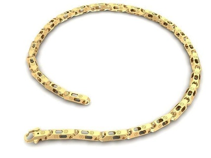 luxe Hommes bracelets 2887 bijoux mode accessoires or diamant homme Nouveau conception 3d print model - Mito3D