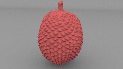lychee fruit granny smith desktop pine decoration art 3d print model - Mito3D