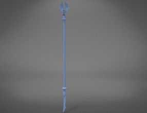 lyrium infused - dragon age games-toys weapon staff toy game role play games toys accessories 3d print model - Mito3D