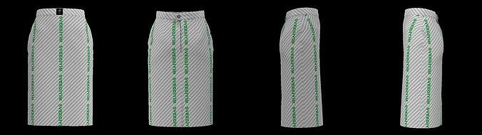 1 modèle sveegiyim moda jupe vêtements mode 3D print model - Mito3D