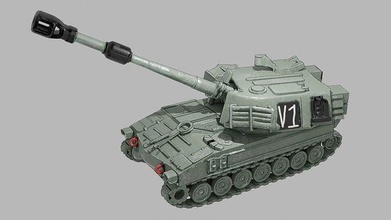m109 howitzer - ready to print 3dprinter readytoprint military artillery statue projectile mortar war 155mm selfpropeled army armored hobby diy automotive 3d print model - Mito3D