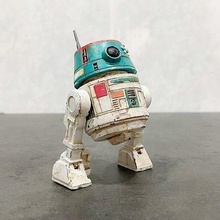 m2-d8 astromech droid one12 scale stl files rd d2 m2 d8 starwars toy cyborg mechanical science robot future yoda vader duel lightsaber jedi star fight technology apprentice games toys 3d print model - Mito3D