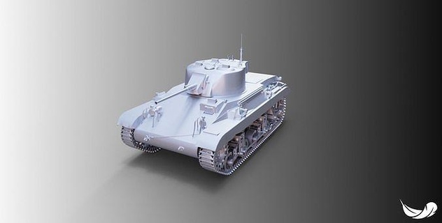m22 locust tank 3d model fbx stl askeri araç oyun oyunlar silah oyuncaklar 3d print model - Mito3D
