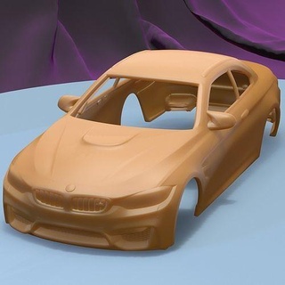 m4 2014 imprimível carro corpo fenda escalextrico Tamiya rc miniz controle rastejante ninco Kyosho scx axial jogos brinquedos acessórios 3d print model - Mito3D