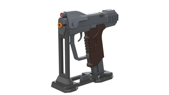 m6d hale ticari yazdırılabilir stl model Yazdır Kostüm oyunu zanaat hobi kendin yap Sanat tabanca silah tüfek video oyun usta şef m6 oyunlar oyuncaklar 3d print model - Mito3D