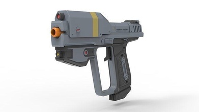 m6g stampabile 3d modello stl stampa pistola arma attrezzo fan arte fai passatempo cosplay giocattolo alone maestro capo giochi giocattoli 3d print model - Mito3D