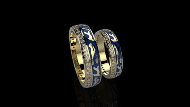 m yüzükler n2 altın takı yüzük gümüş elmas mücevher yazdırılabilir nişan düğün sterlin moda beyaz parlak 3d print model - Mito3D