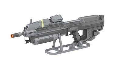 ma37 cañón aureola imprimible 3d modelo stl impresión pistola arma herramienta ventilador arte bricolaje diy pasatiempo cosplay juguete maestro jefe juegos juguetes rifle 3d print model - Mito3D