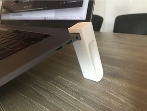 macbook pró suporte tecnologia computador maçã portátil polegada equipamento mac pc ultrabook ficar pé 3d impressão passatempo faça mecânico partes 3d print model - Mito3D