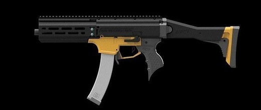 macchina pistola proiettile sicurezza arma munizioni cartuccia guerra danno fuoco asintotico energia glock esercito rischio crimine giunzione lame girevole pedone scienza ingegneria 3d print model - Mito3D