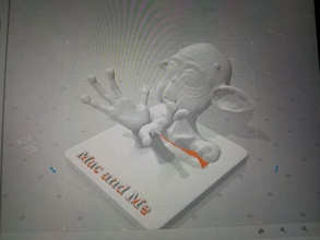 Mac Außerirdischer Kunst Skulpturen 3d print model - Mito3D