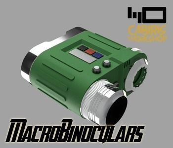 macrobinoculars oyun-oyuncak ekipman scifi starwars dürbün oyuncak oyunlar oyuncaklar oyunları 3D print model - Mito3D