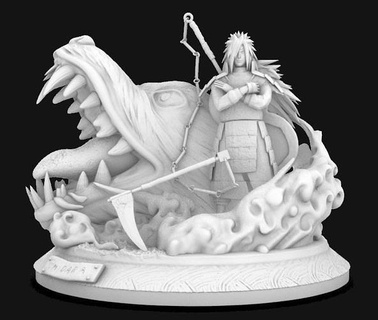 Madara Uchiha Diorama Aktion Zahl Naruto shippuden Skulptur Anime Manga Statue Kunst 3d Drucker shounen Skulpturen 3d print model - Mito3D