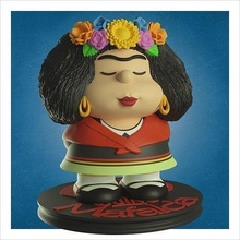 mafalda kahlo sanat dekoru dekorasyon oyuncak toyart ev dekor 3d print model - Mito3D