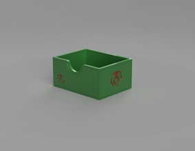 magic gathering card compartment golgari signet mtg cards token game 3d night friday tcg wizards magicthegathering magician games toys board accessories box 3d print model - Mito3D