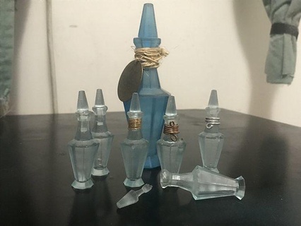magic potion bottle 3d printable glass fantasy magical magician wizard mage witch alchemy flask medieval ingredients character larp rpg accessories game games toys 3d print model - Mito3D