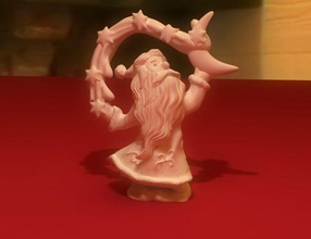 mágico papai noel desafio arte claus natal natal nicholas pai época feriado temático cumprimento neve esculturas 3d print model - Mito3D
