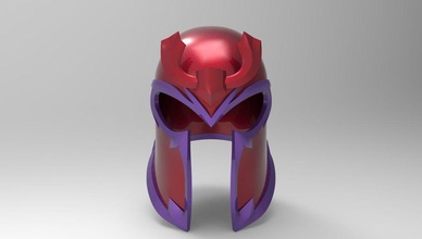 magneto cómic casco 3d impresión celoso x men cosplay clásico pasatiempo bricolaje diy 3d print model - Mito3D