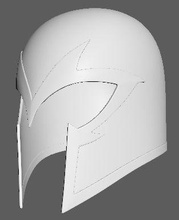 magneto first class helmet xmen movieprop printable 3dprint x men marvel games toys 3d print model - Mito3D