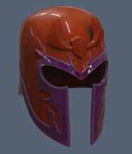 magneto helmet version 2 marvel cosplay xmen hobby diy 3d print model - Mito3D